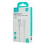 USAMS καλώδιο Lightning σε USB US-SJ709, 2.4A, 480Mbps, 1m, λευκό