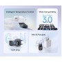 USAMS φορτιστής τοίχου US-CC251, USB-C, 30W, GaN, μαύρος