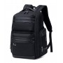 ARCTIC HUNTER τσάντα πλάτης B00682 με θήκη laptop 15.6", USB, λουκέτο TSA, 23.5L, μαύρη