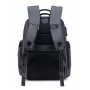 ARCTIC HUNTER τσάντα πλάτης B00682 με θήκη laptop 15.6", USB, λουκέτο TSA, 23.5L, γκρι
