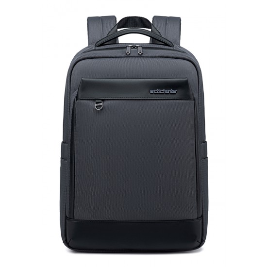 ARCTIC HUNTER τσάντα πλάτης B00672 με θήκη laptop 15.6", 15L, γκρι