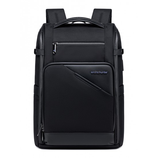 ARCTIC HUNTER τσάντα πλάτης B00675 με θήκη laptop 15.6", USB, 15L, μαύρη