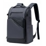 ARCTIC HUNTER τσάντα πλάτης B00675 με θήκη laptop 15.6", USB, 15L, γκρι