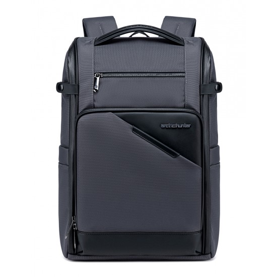 ARCTIC HUNTER τσάντα πλάτης B00675 με θήκη laptop 15.6", USB, 15L, γκρι