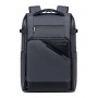 ARCTIC HUNTER τσάντα πλάτης B00675 με θήκη laptop 15.6", USB, 15L, γκρι