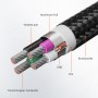 CABLETIME καλώδιο USB σε USB Type B CT-AMBM1, 480Mbps, 5m, μαύρο