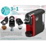 BRUNO καφετιέρα espresso 3 σε 1 BRN-0214, Hot & Cold, 1450W, 19 bar, μαύρη