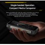 ULEFONE smartphone Armor Mini 20, 4.7", 8/256GB, 4G, 6200mAh, IP68/IP69K, μαύρο