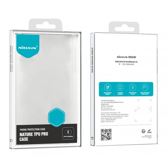 NILLKIN θήκη Nature TPU Pro για iPhone 16 Pro Max, διάφανη