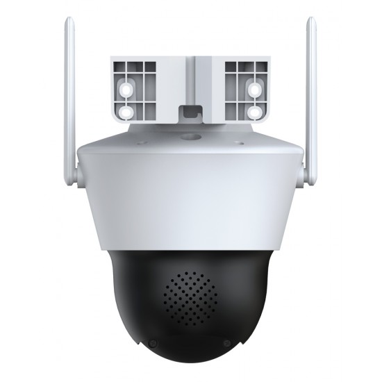 POWERTECH smart κάμερα PT-1340, 3MP, dual lens, WiFi, PTZ, SD, IP65
