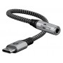 GOOBAY αντάπτορας USB-C σε 3.5mm 74056, γκρι