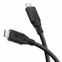 GOOBAY καλώδιο USB-C 74185, USB4, 240W, 40Gbps, 8K/60Hz, 1.8m, μαύρο