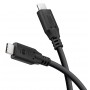 GOOBAY καλώδιο USB-C 74193, USB4, 100W, 40Gbps, 8K/60Hz, 2m, μαύρο