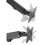 POWERTECH βάση γραφείου οθόνης PT-1365, 17-27", έως 7kg