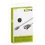 GOOBAY καλώδιο USB σε RS-232 68875, 1 Mbit/s, 1.5m, διάφανο