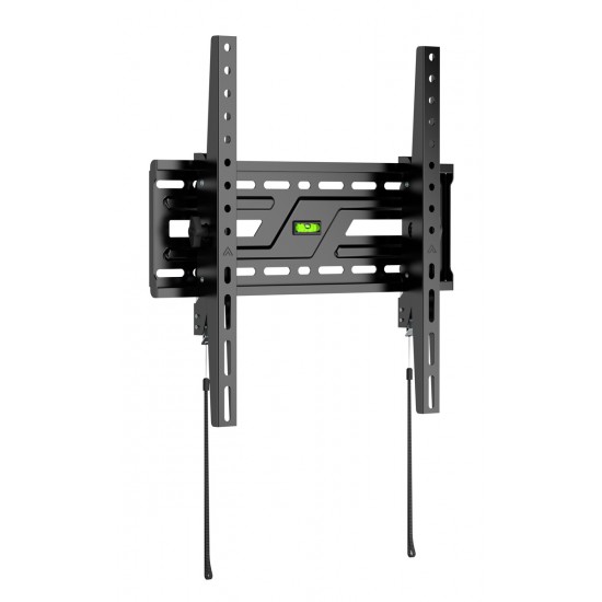 POWERTECH επιτοίχια βάση τηλεόρασης PT-1372, 32-75", έως 75kg, ρυθμιζόμενη κλίση