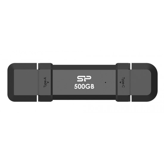 SILICON POWER εξωτερικός SSD Marvel Xtreme DS72, USB-C/USB 3.2, 500GB, μαύρο