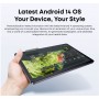 CHUWI tablet AuPad, 10.95", 8/128GB, 4G, Android 14, 7000mAh, γκρι