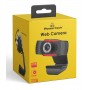 POWERTECH web camera PT-1078, 2.0MP Full HD, Plug & Play, 1.35m, μαύρη