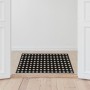 HOME USE πατάκι εισόδου HUH-0209, αντιολισθητικό, καουτσούκ, 60x40cm, 16mm πάχος, μαύρο