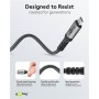 GOOBAY καλώδιο USB-C 74212, USB4, 240W, 40Gbps, 8K/60Hz, 1.5m, γκρι