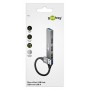 GOOBAY USB hub 74456, 4x θυρών, USB 3.2, 5Gbps, USB σύνδεση, γκρι