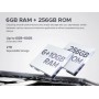 DOOGEE smartphone Fire 6, 6.56", 6/256GB, 10400mAh, IP68/IP69K, μαύρο