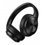 USAMS headphones YH21, ασύρματα & ενσύρματα, Φ40mm, 500mAh, μαύρα