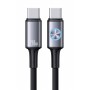 USAMS καλώδιο USB-C SJ751, 240W, 480Mbps, 1.2m, μαύρο