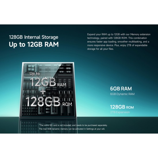 ULEFONE smartphone Armor X31, 6.56", 6/128GB, 6050mAh, IP68/IP69K, μαύρο