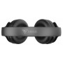 DOQAUS headphones DESIGN 1, ασύρματα & ενσύρματα, Φ40mm, 600mAh, μαύρα