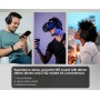 DOQAUS headphones DESIGN 2, ασύρματα & ενσύρματα, Φ40mm, 600mAh, μαύρα