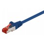 GOOBAY καλώδιο δικτύου 95472, CAT 6 S/FTP, CCA, 250MHz, 1m, μπλε