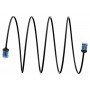 GOOBAY καλώδιο δικτύου 74238, CAT 6A U/UTP, ultra slim, copper, 500MHz, 3m, μαύρο