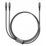 GOOBAY καλώδιο USB-C σε 2x USB-C 75739, 60W, 480Mbps, 1.5m, γκρι