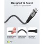 GOOBAY καλώδιο USB-C σε 2x USB-C 75739, 60W, 480Mbps, 1.5m, γκρι