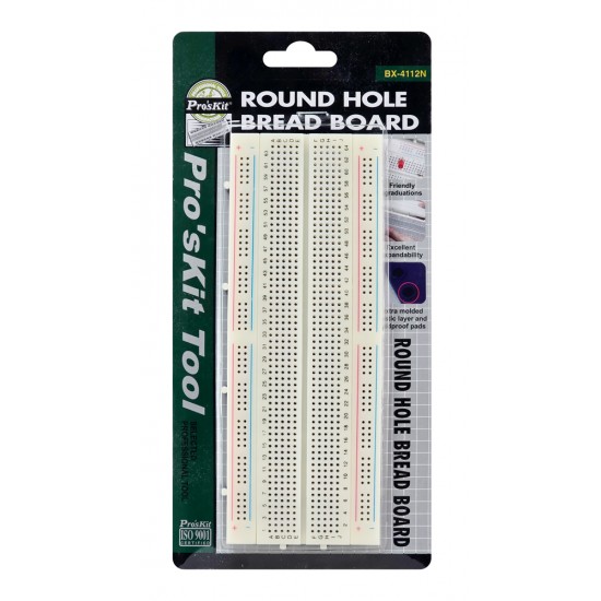 PROSKIT breadboard BX-4112N 840 θέσεων, 64x171mm