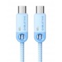 CABLETIME καλώδιο USB-C CT-CM60-PBL, 60W PD, 480Mbps, 1m, μπλε