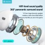 CELEBRAT earphones με μικρόφωνο G37, USB-C σύνδεση, 14.2mm, 1.2m, λευκά