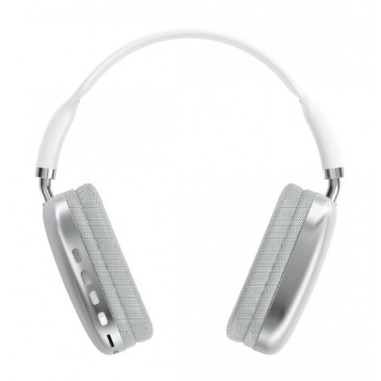 CELEBRAT headphones A35, ασύρματα & ενσύρματα, micro SD, 40mm, 200mAh, λευκά