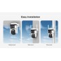 VSTARCAM smart ηλιακή κάμερα CB621DR, dual lens, 3MP, WiFi, SD, PTZ, IP66