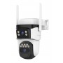 VSTARCAM smart ηλιακή κάμερα CB621DR, dual lens, 3MP, WiFi, SD, PTZ, IP66