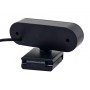 POWERTECH web camera PT-1382, 2MP, 1080p FHD, ρυθμιζόμενη εστίαση, 1.5m, μαύρη