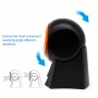 GTCODESTAR επιτραπέζιο barcode scanner GT-8800F, 1D & 2D, ενσύρματο, μαύρο