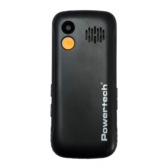 POWERTECH κινητό τηλέφωνο Sentry Eco II, 2.31", dual SIM, με κάμερα, μαύρο