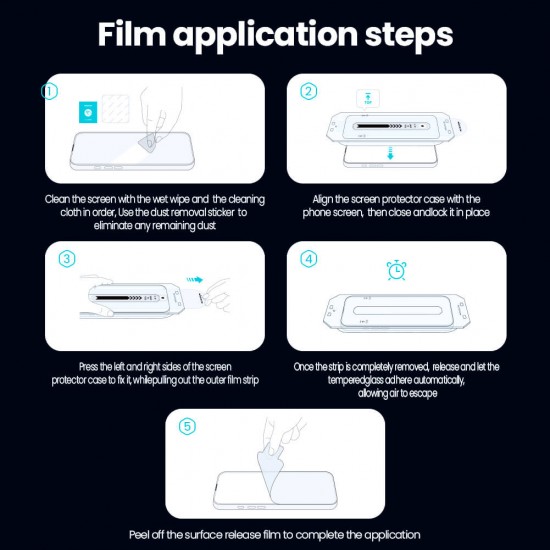 NILLKIN tempered glass Guardian 2.5D για Samsung Galaxy S25 Ultra