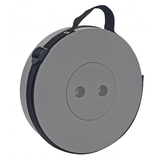 HOME USE πτυσσόμενο καρεκλάκι HUH-0231, αντοχή έως 250kg, 25.5x45cm, γκρι