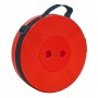 POWERTECH πτυσσόμενο καρεκλάκι HUH-0233, αντοχή έως 250kg, 25.5x45cm, κόκκινο