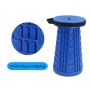 HOME USE πτυσσόμενο καρεκλάκι HUH-0234, αντοχή έως 250kg, 25.5x45cm, μπλε