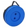HOME USE πτυσσόμενο καρεκλάκι HUH-0234, αντοχή έως 250kg, 25.5x45cm, μπλε